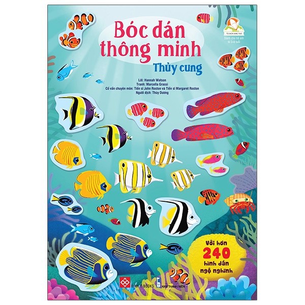 Sách - Bóc dán thông minh - Combo 6 chủ đề