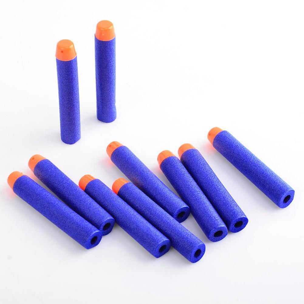 200pcs 7.2cm Soft Airguns Plastic Sucker War Hollow Hole Bullets Darts for Nerf Blaster Toy