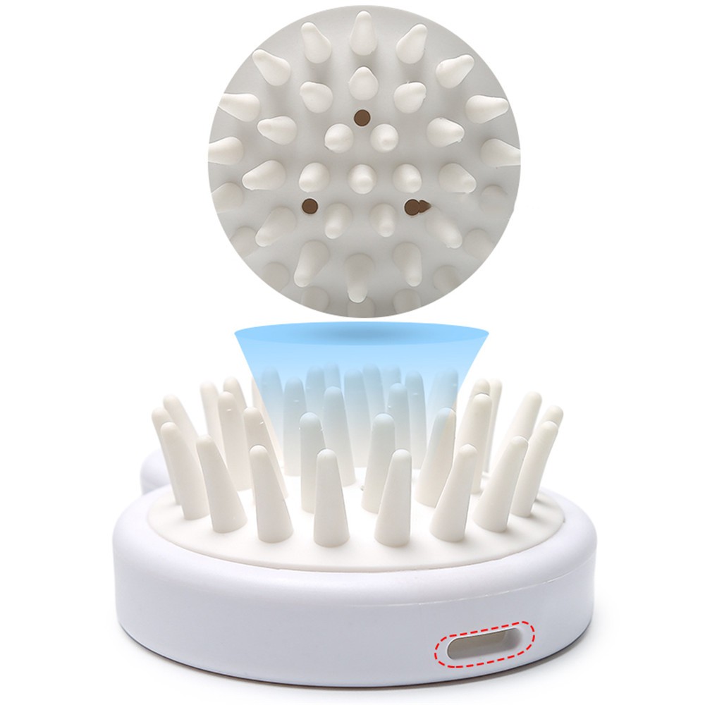 [Hàng mới về] Lược gội đầu mát xa da đầu chăm sóc sức khỏe tiện lợi