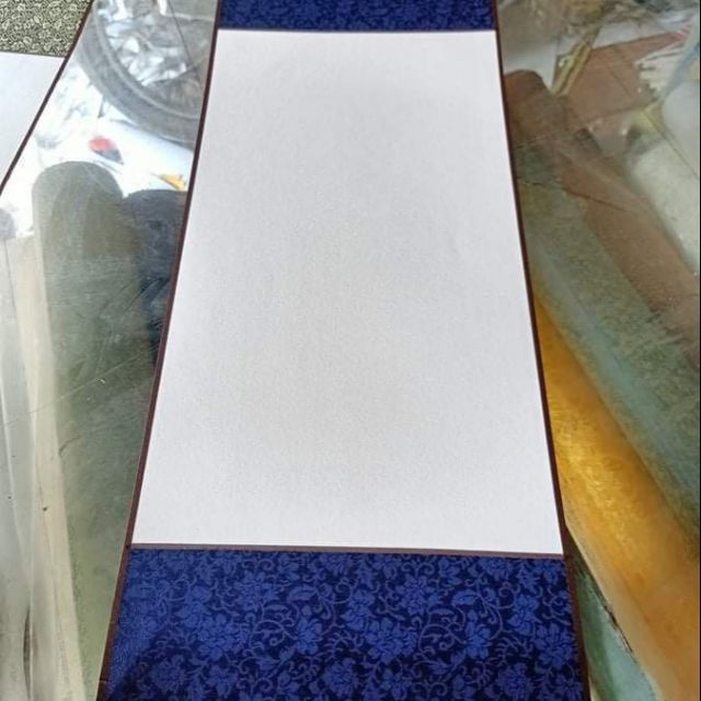 Biểu bo lụa viết thư pháp 25x65cm