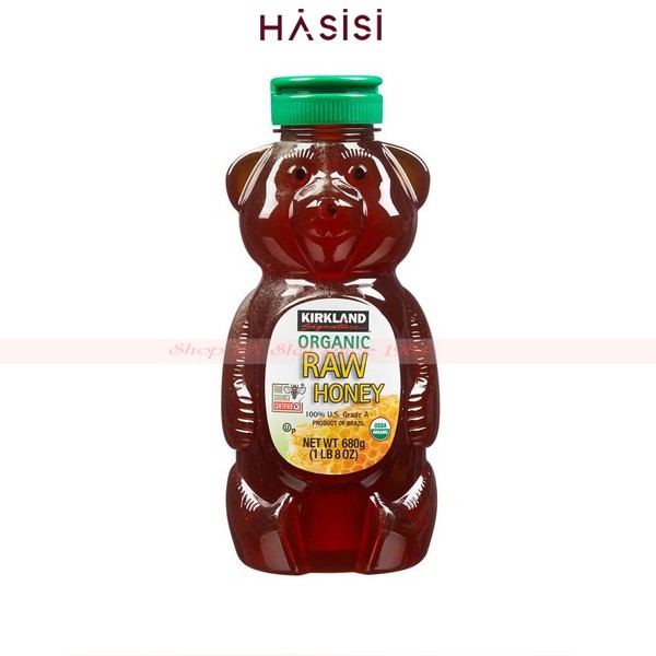 Mật Ong Mỹ Hữu Cơ KIRKLAND ORGANIC RAW HONEY 680GR