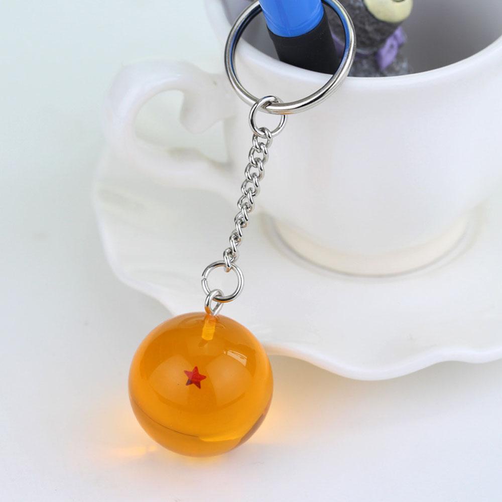 LANFY Móc Khóa Hình Nhân Vật Goku Trong Dragon Ball Kích Thước 2.7CM # 1-7