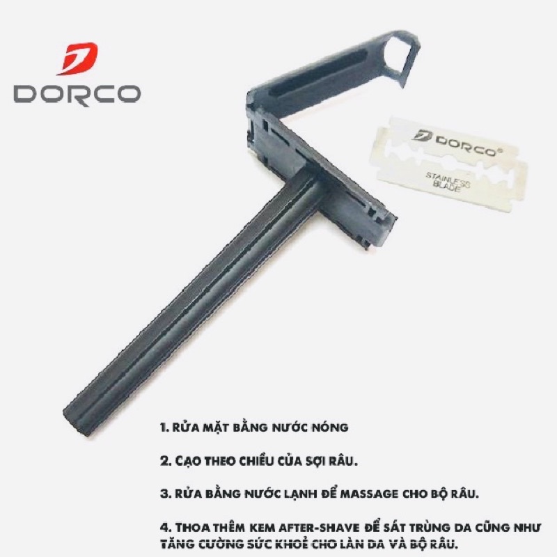 DAO CẠO RÂU CHO NAM ,DAO CẠO THAY LƯỠI DORCO SGA1000