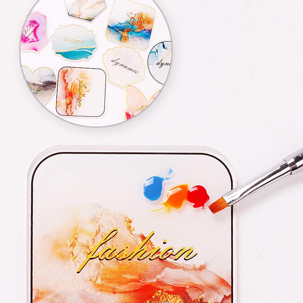 Khay Đựng Màu Sơn Móng Tay Bằng Acrylic Tự Nhiên Đa Năng Tiện Dụng