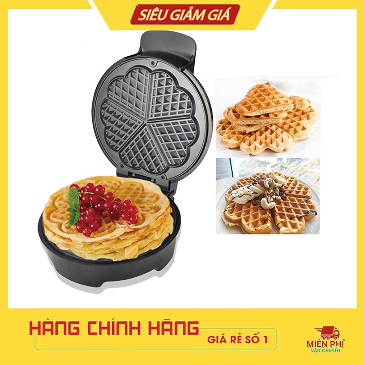 Máy làm bánh HAEGER đa năng, bánh bông lan, bánh waffle