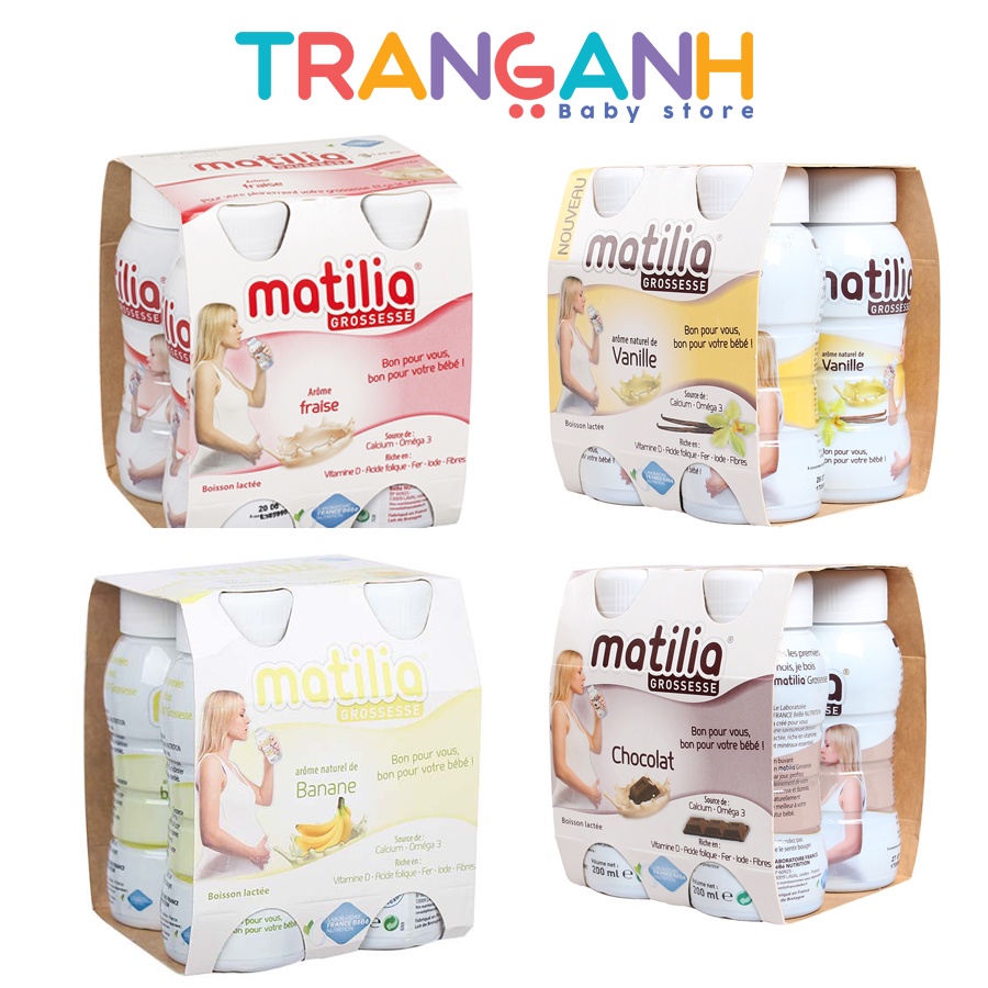 Sữa Matilia Pháp cho mẹ bầu