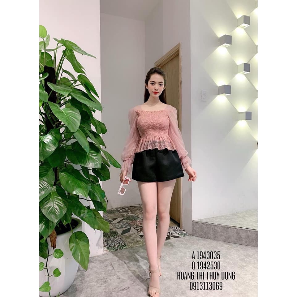 [ Mã WASTRUN4 giảm 10% tối đa 30K đơn 99K] Áo cổ vuông tay bèo Quảng châu | BigBuy360 - bigbuy360.vn