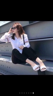 Áo sơmi tay kẻ