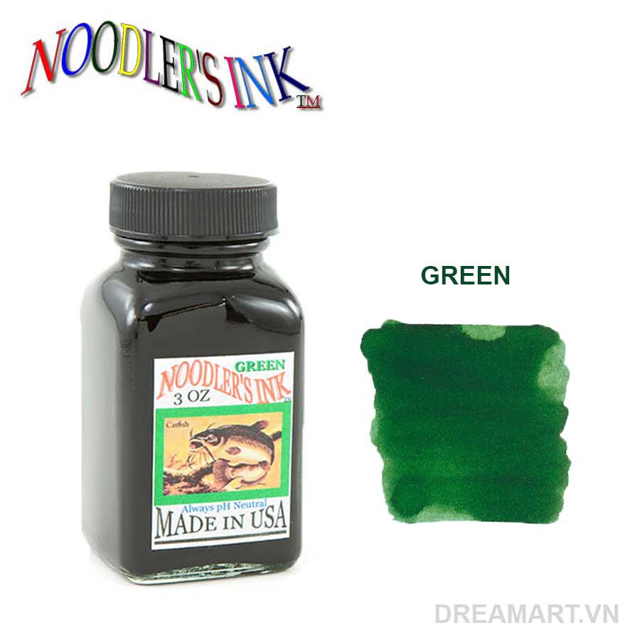 Mực bút máy Noodler's 90ml - Green Standard - Dreamart.vn