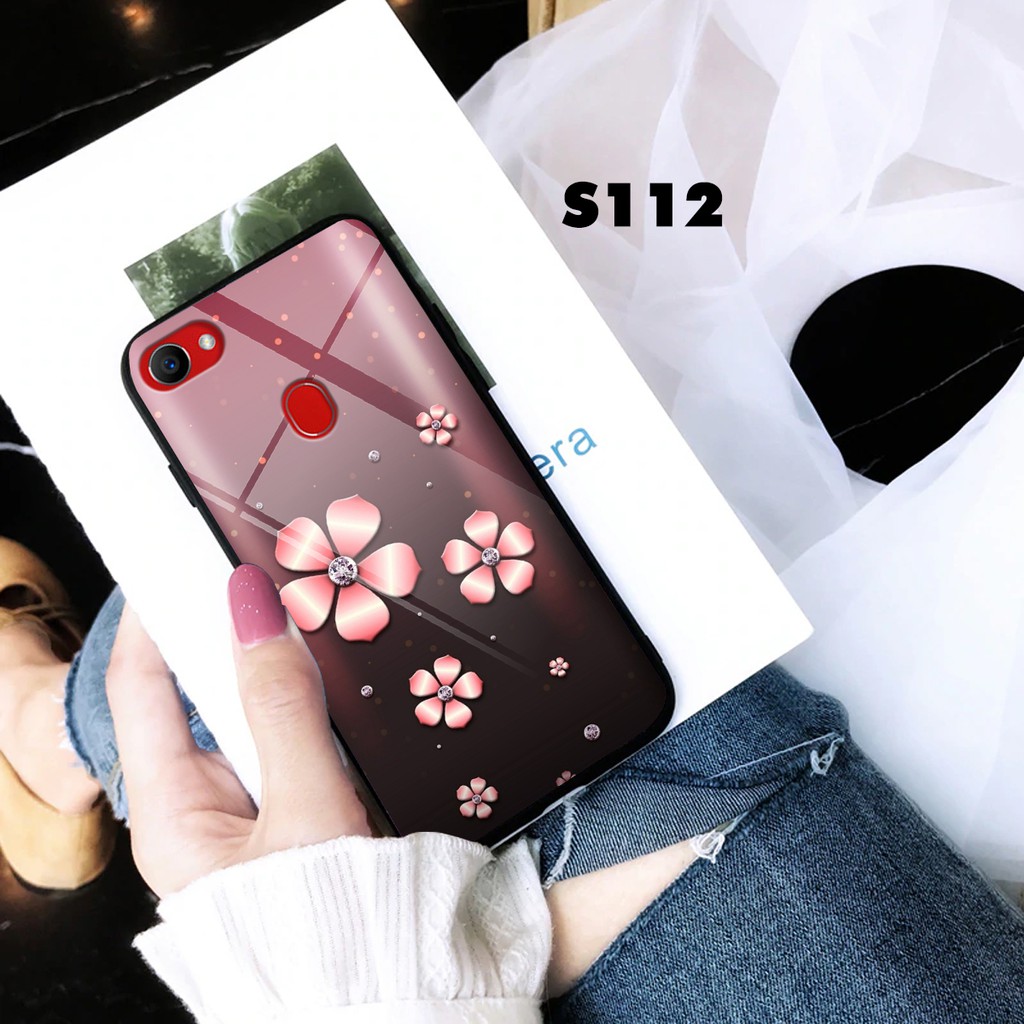 Ốp lưng kính cường lực dành cho Oppo F5 - F7 in hính hoa lá cành | BigBuy360 - bigbuy360.vn