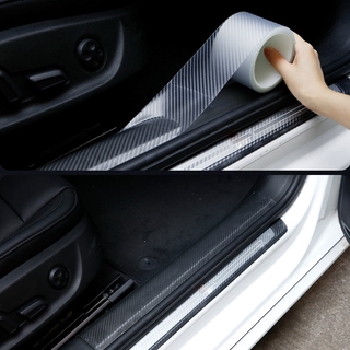 Miếng Dán Bảo Vệ Viền Cửa Xe Hơi Chống Trầy Xước Bằng Sợi Carbon