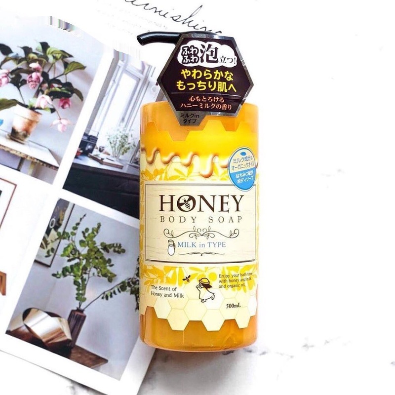 Sữa Tắm Honey Dưỡng Ẩm Và Làm Mịn - Hàng Nhật Nội Địa