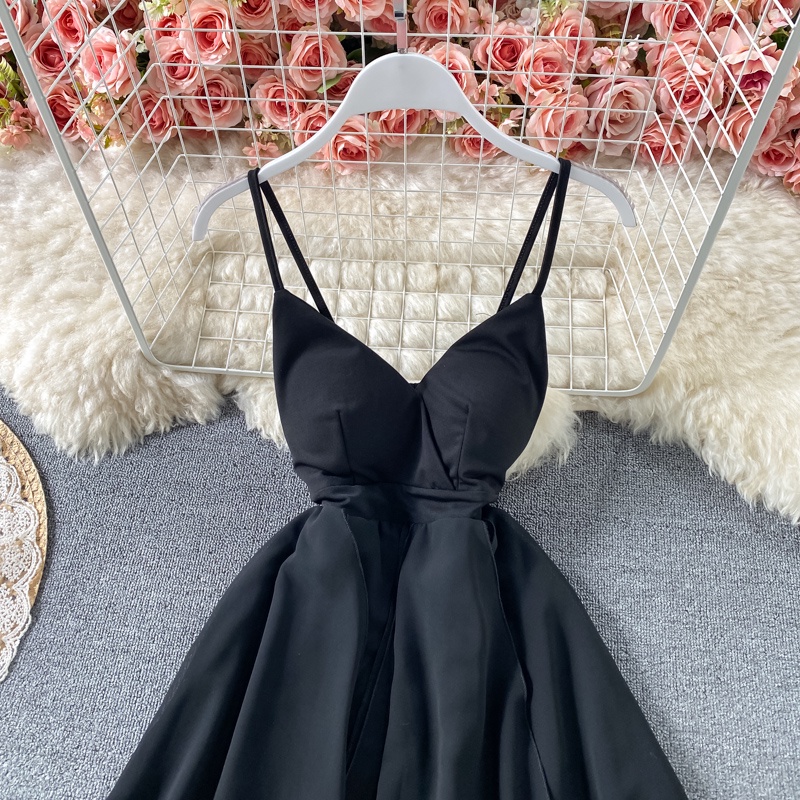 🌸Hàng Order🌸 Váy Đầm 2 Dây Công Chúa Xẻ Tà  Voan Đuôi Cá Tiệc Cưới Thanh Lịch Sexy🌸Hàng Quảng Châu