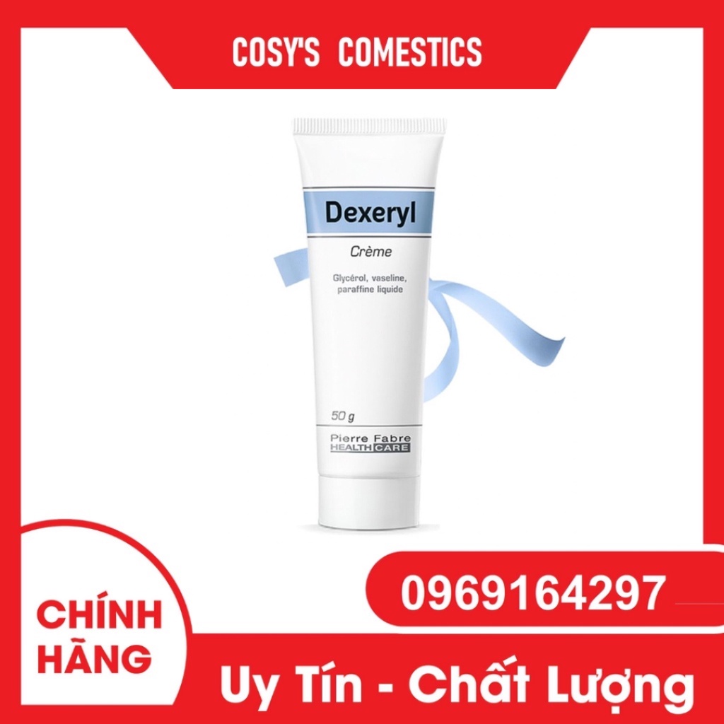 Kem Nẻ Chàm Pháp Dexeryl Glycerol Vaseline Paraffine 50gr