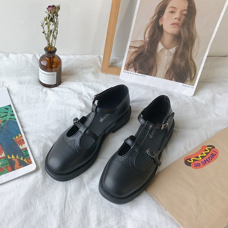 Order giày oxford kiểu dáng vintage ms lạ cho mùa xuân hè 2020, hàng quảng châu loại đẹp