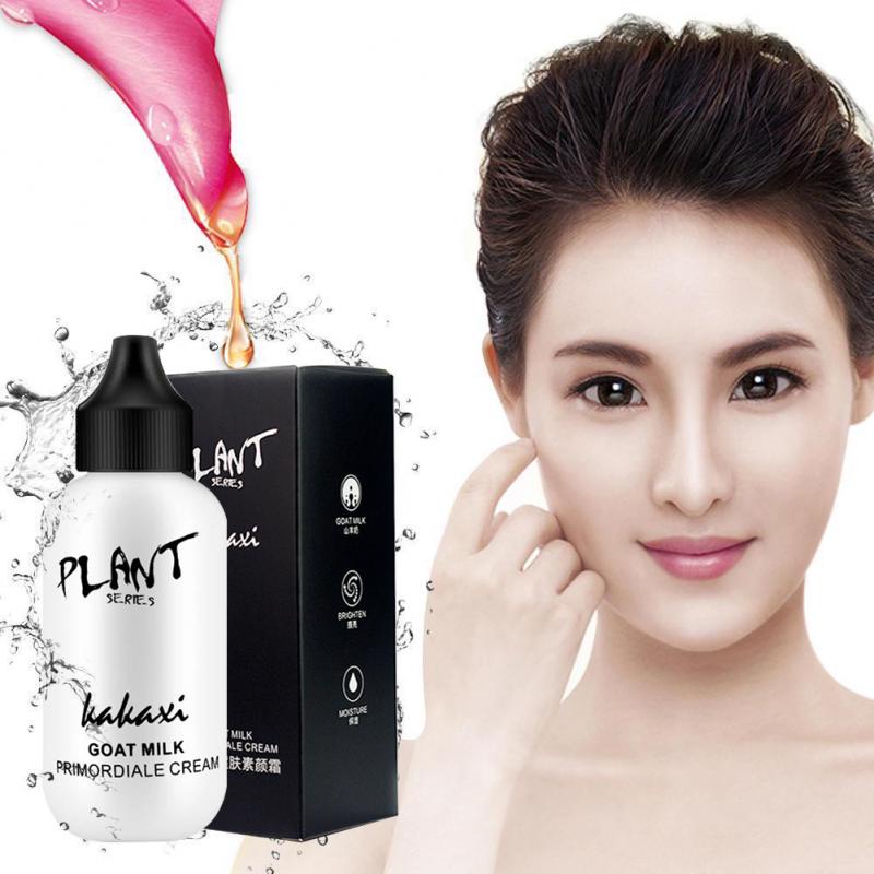 1 Kem Nền Sữa Dê Che Khuyết Điểm Toàn Diện Chống Nước Làm Sáng Da Che Phủ Quầng Thâm Hiệu Quả