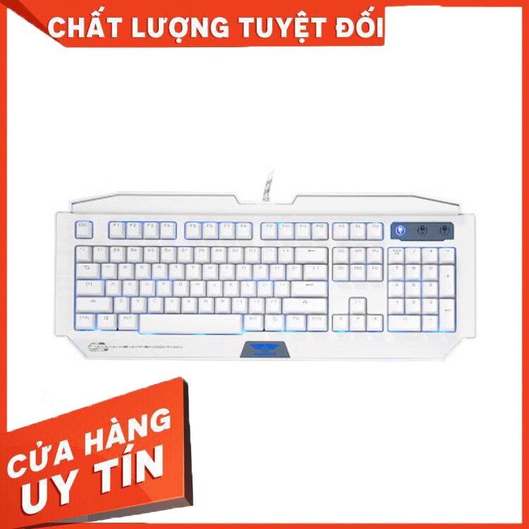 Bàn Phím Gaming Newmen GM100 Plus - Full LED (Trắng)