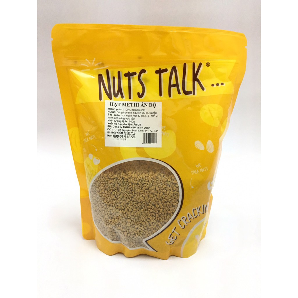 Hạt Methi Ấn Độ Nuts Talk 500gr