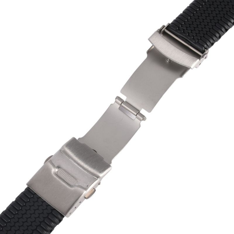 20/22/24mm Silicon Waterproof Foldable Watch Strap Swimming Watch