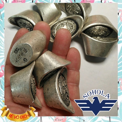 Thỏi Bạc Tài Lộc - Nén Bạc