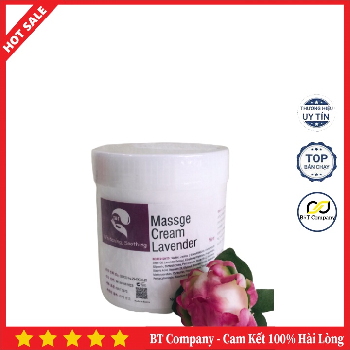Kem Massa Lavender 1Kg Cung Cấp Nước Và Bổ Sung Vitamin