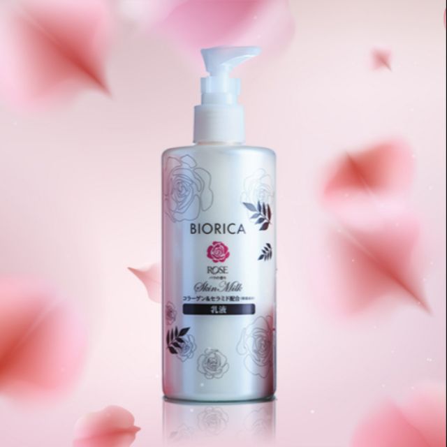 SỮA DƯỠNG DA GIỮ ẨM CHIẾT XUẤT HOA HỒNG BIORICA ROSE 300ML