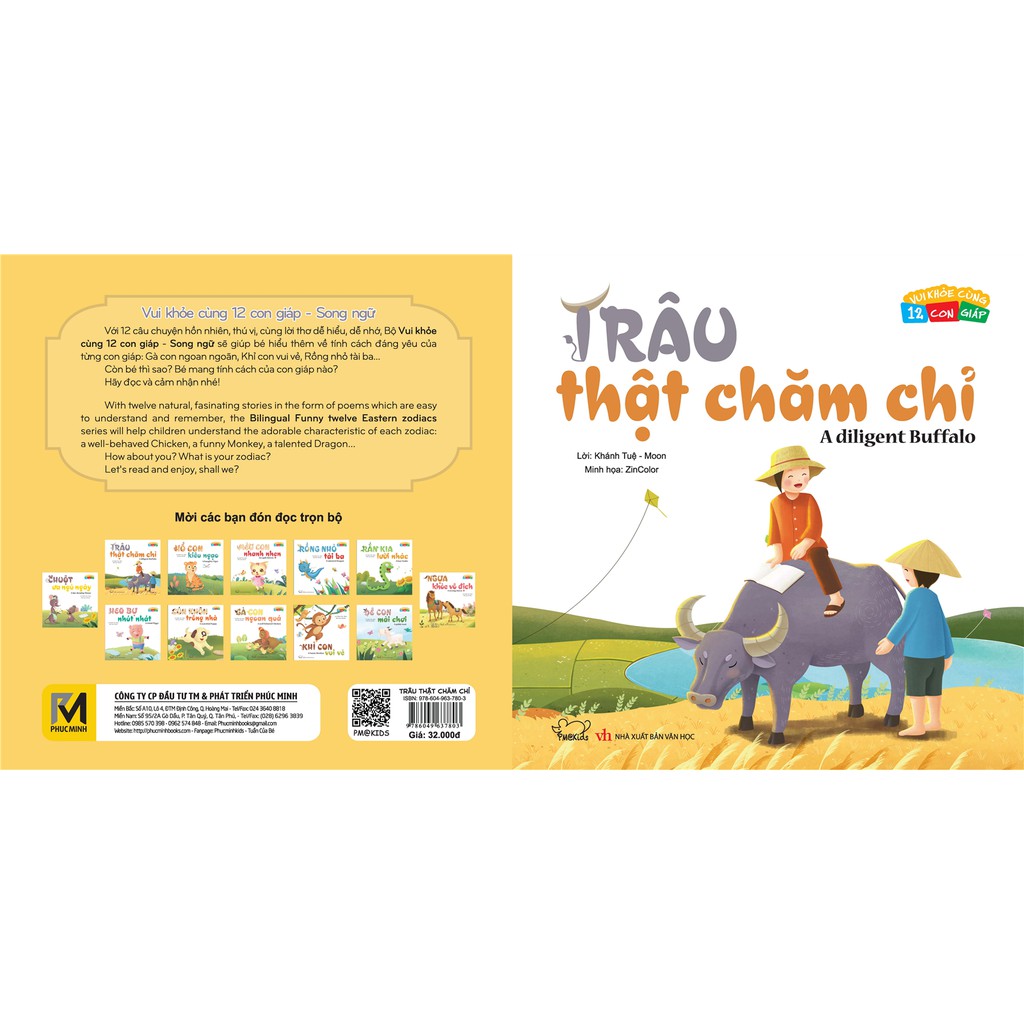 Sách - Trâu thật chăm chỉ