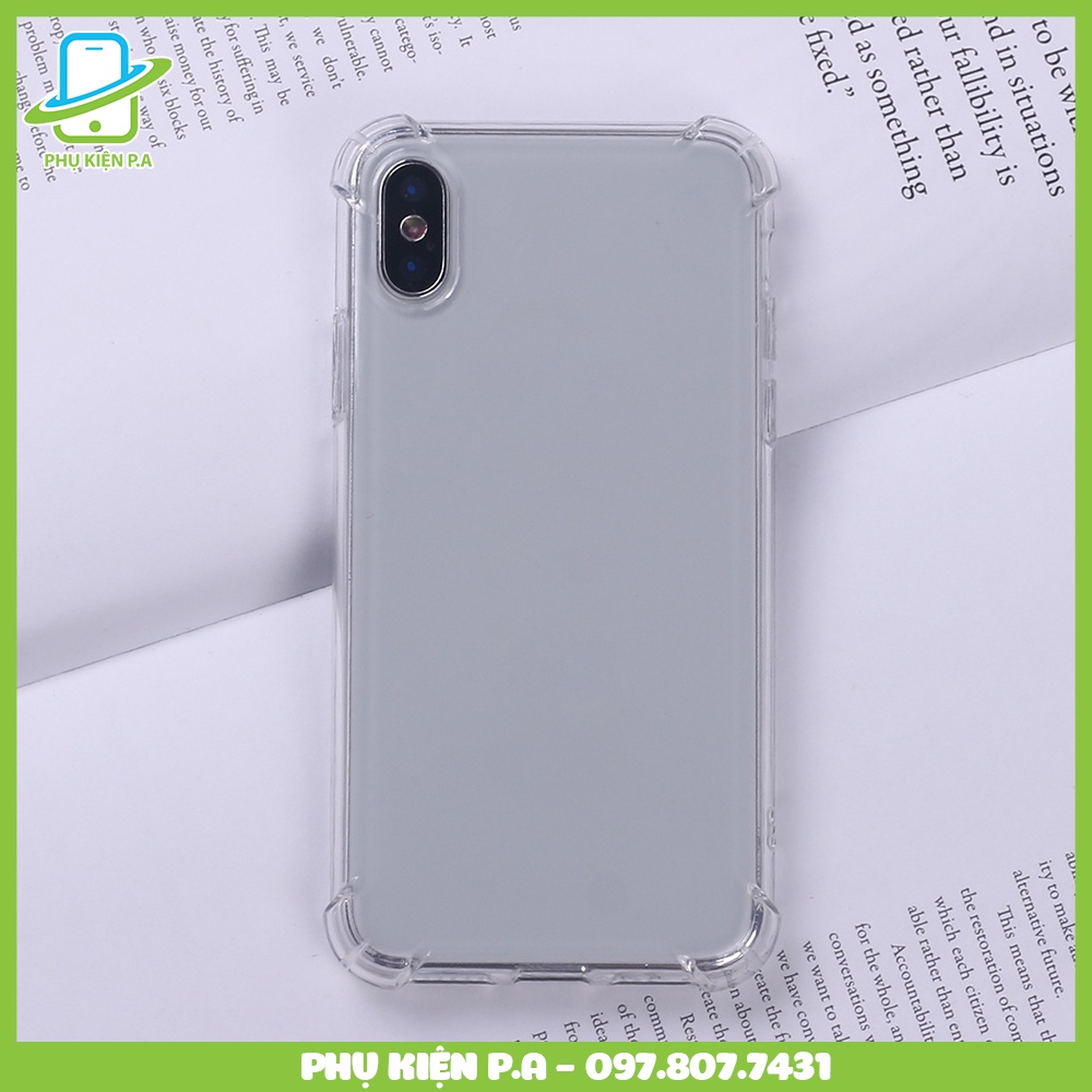 Ốp lưng chống sốc trong suốt cho iPhone 15 Pro Max/14 Plus/13 Mini/12/11/X/XR/XS Max/8/7/6