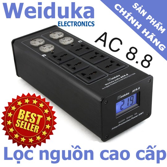 WEIDUKA AC 8.8 Model 2021 Bộ Lọc Nguồn Điện Audio