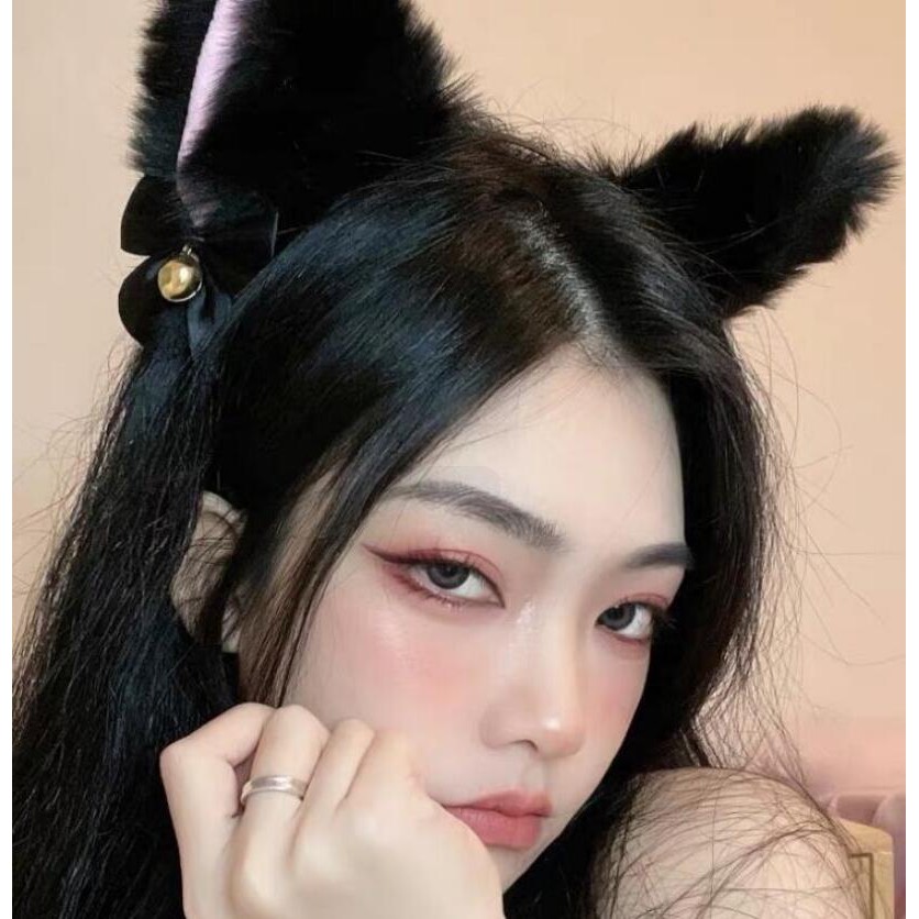 Kilii Băng Đô Tai Mèo Hoạt Hình Dễ Thương Cho Bé Gái