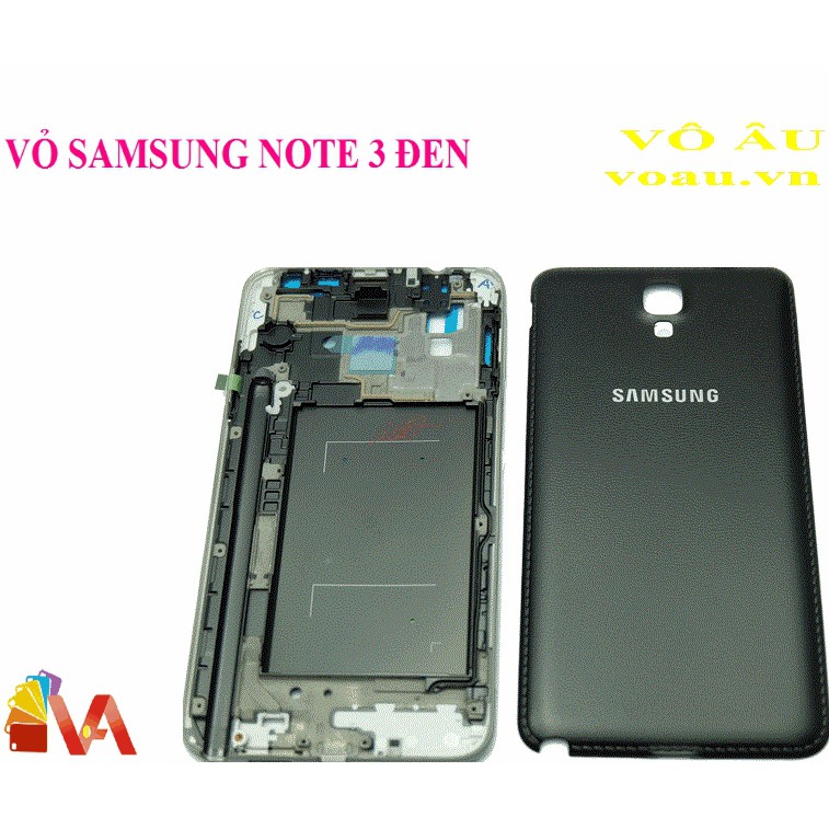 VỎ SAMSUNG NOTE 3 MÀU ĐEN