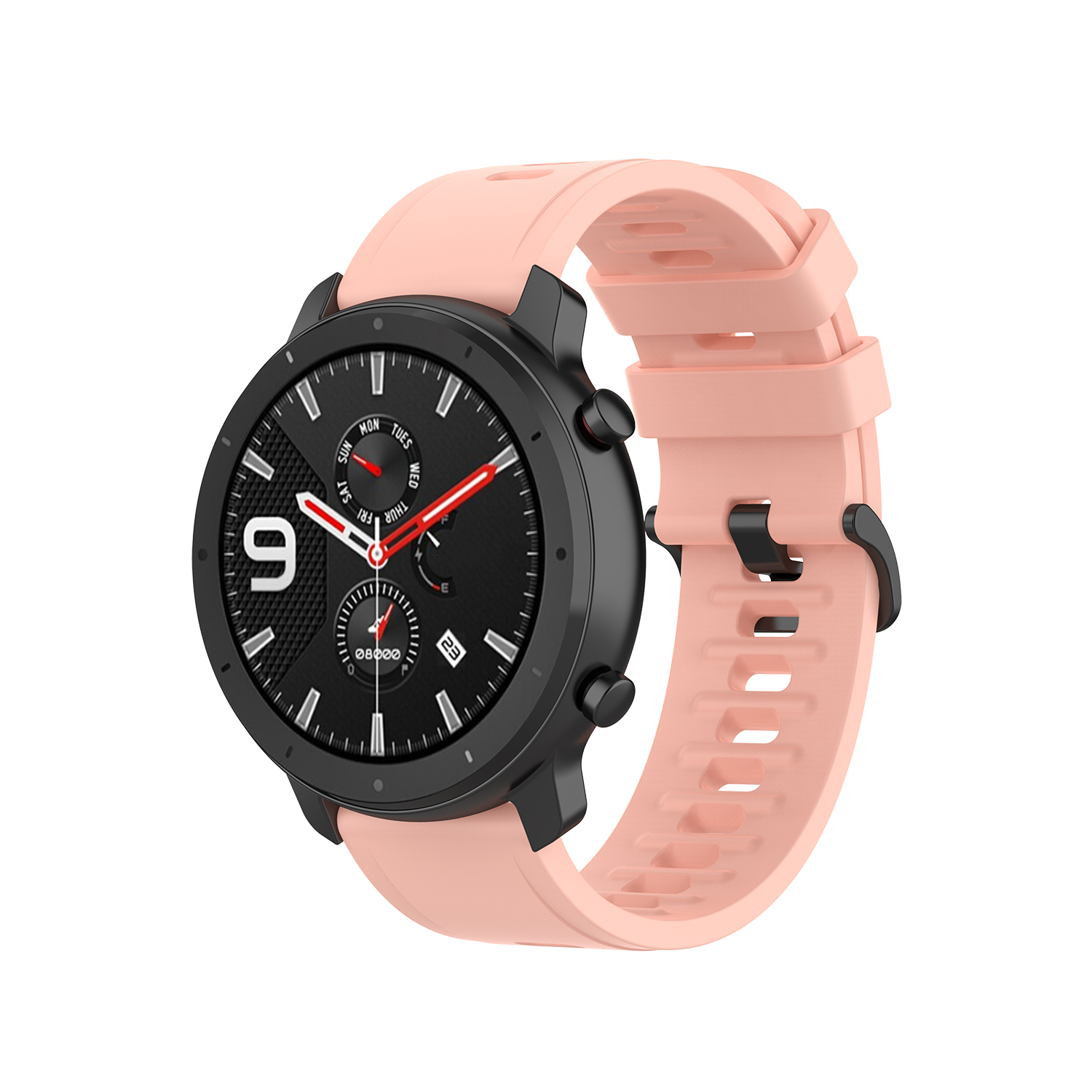 Dây Đeo Silicon Thay Thế Cho Đồng Hồ Thông Minh Huami Amazfit GTR 42mm 47mm 2e GTR2 GTR3 Pro