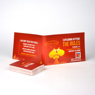 Exploding Kittens - Mèo Nổ phiên bản 18+