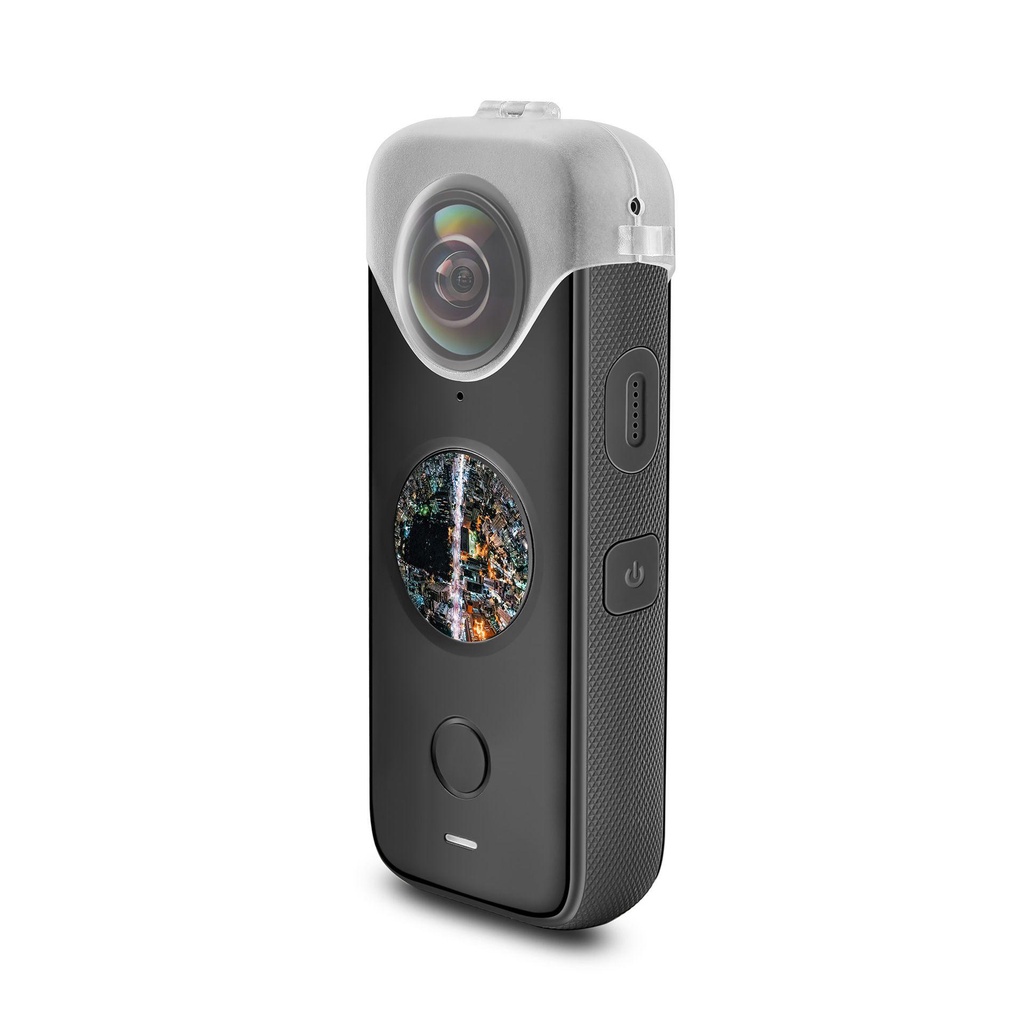 Vỏ Bảo Vệ Ống Kính Máy Ảnh Trong Suốt Chống Bụi Cho Insta360 ONE X2