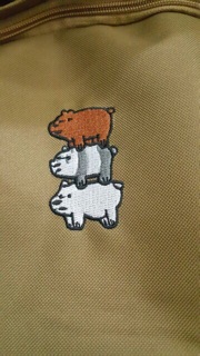 (ORDER) BALO GẤU SPAO / Balo we are bears ( có ảnh thật )