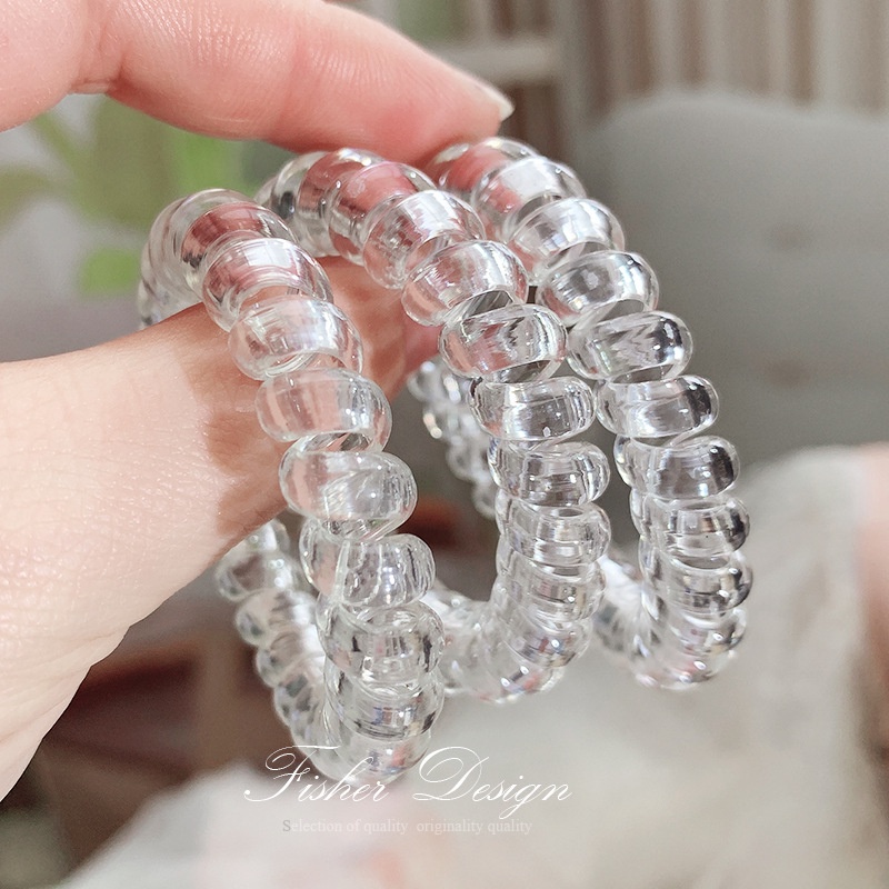 Dây thun cột tóc lò xo đơn giản thời trang nữ giá rẻ CT05