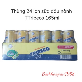 Now Ship- Thùng 30 lon sữa đậu nành Tribeco 165ml