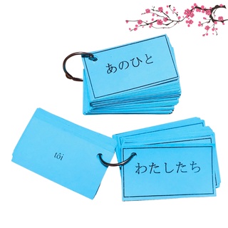 Thẻ học từ vựng N5 theo giáo trình minano Flashcard từ vựng minano n5