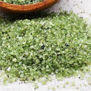 Đá vụn peridot xanh