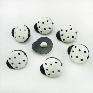 Bộ 50 nút gỗ hình chim 15mm