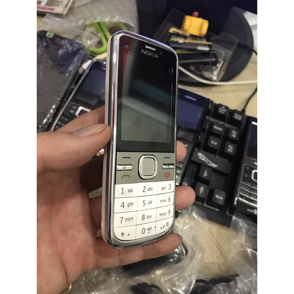 Điện thoại Nokia C5-00 Chính Hãng 3G Bền Đẹp Pin Khỏe Loa To.