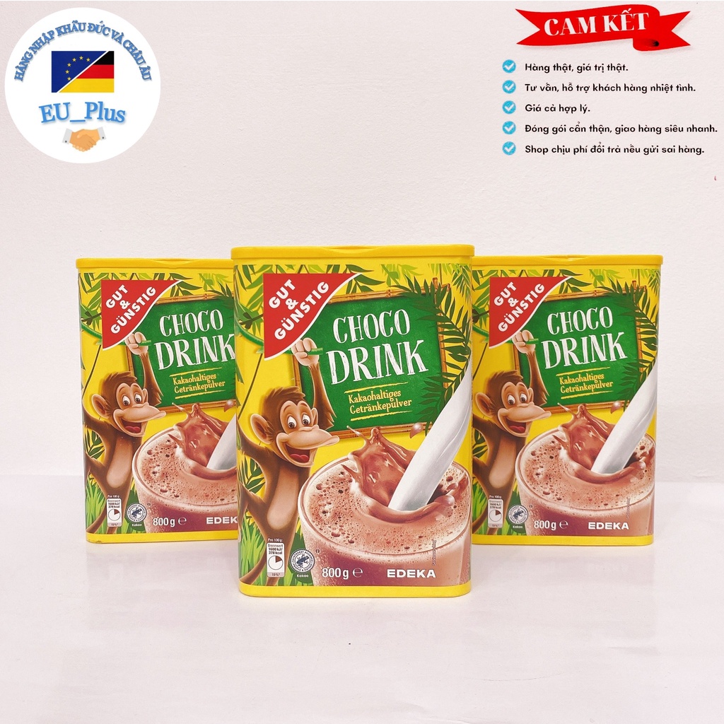 Bột cacao Chocodrink 800g - Đức (date 5.2024)