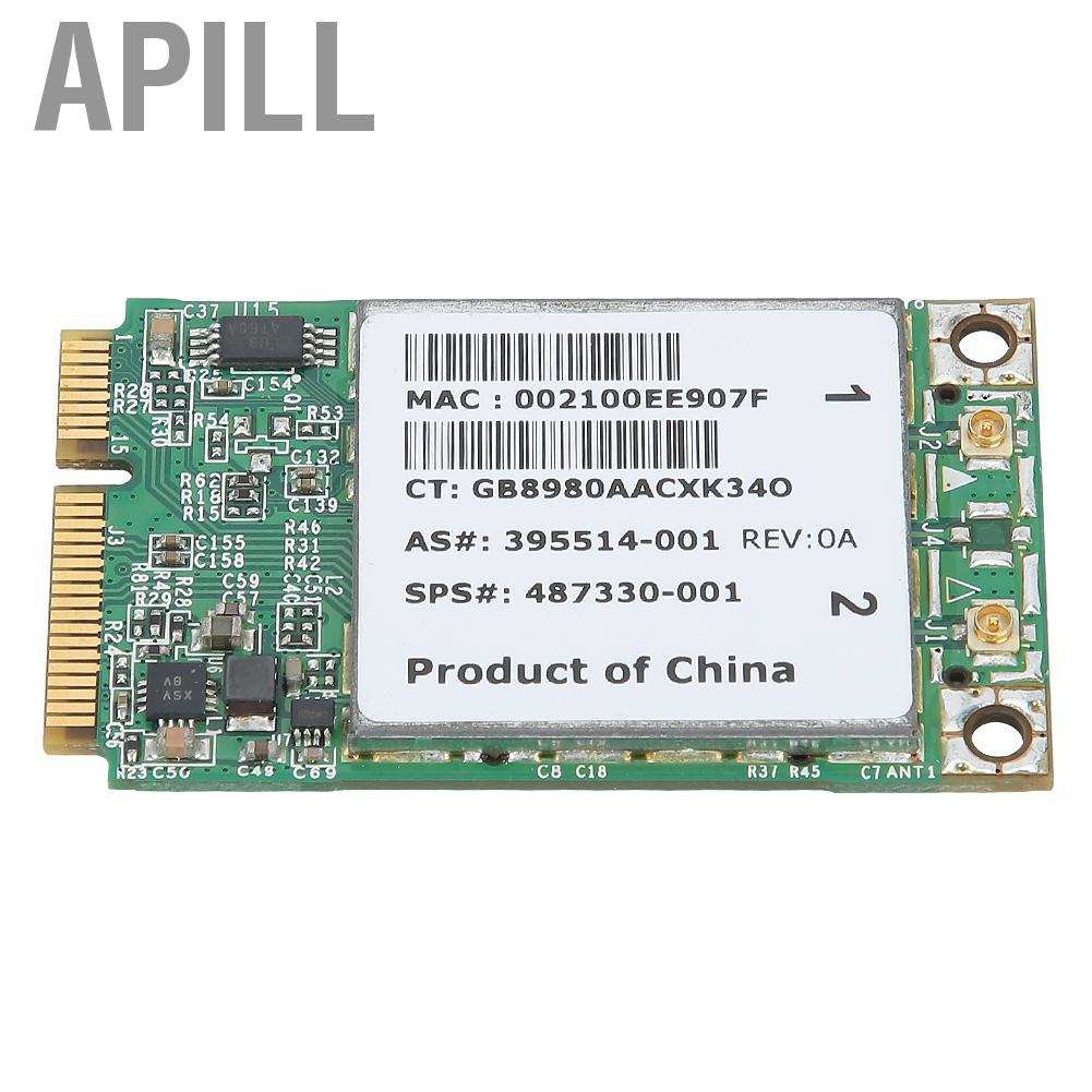 Card Wifi Mini Pci-E 300mbps Cho Máy Tính Dell / Acer / Asus