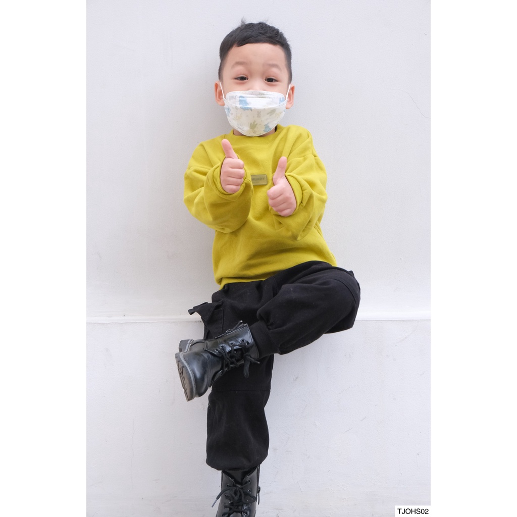 Áo nỉ TJO cho các bé chất liệu bông ấm áp, siêu mềm, co giãn