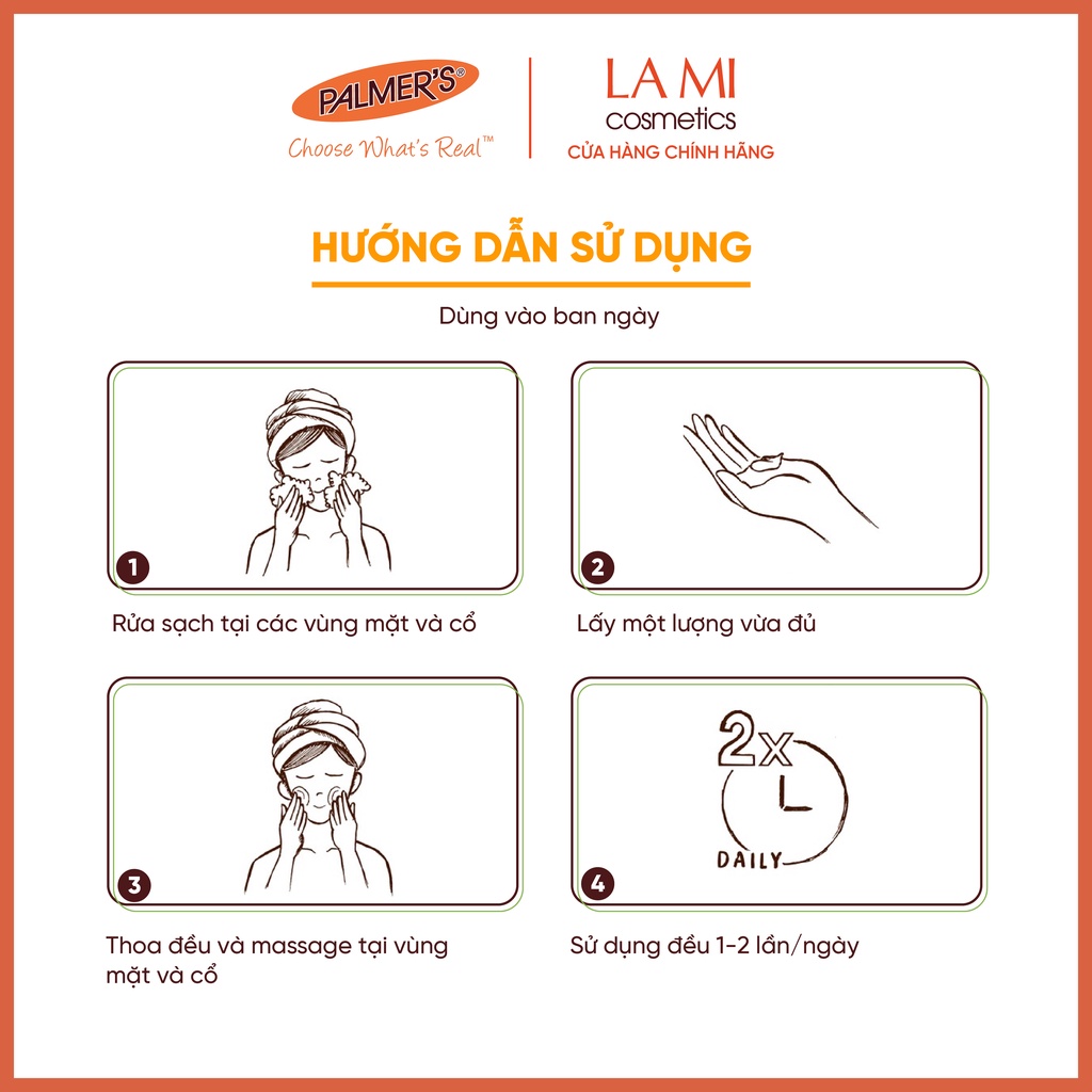 [Quà Tặng] Kem nâng cơ ngăn ngừa lão hoá ban ngày Palmer's 75ml
