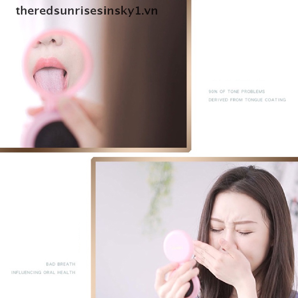 Dụng cụ làm sạch lưỡi bằng thép không gỉ có thể tái sử dụng tiện lợi