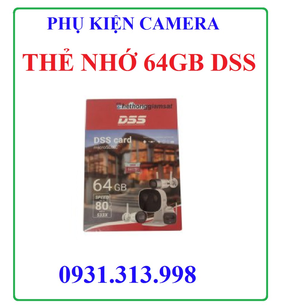 THẺ NHỚ 64GB DSS
