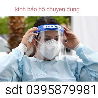 kính chắn giọt bắn chuyên dụng, kính chống dịch che hết mặt
