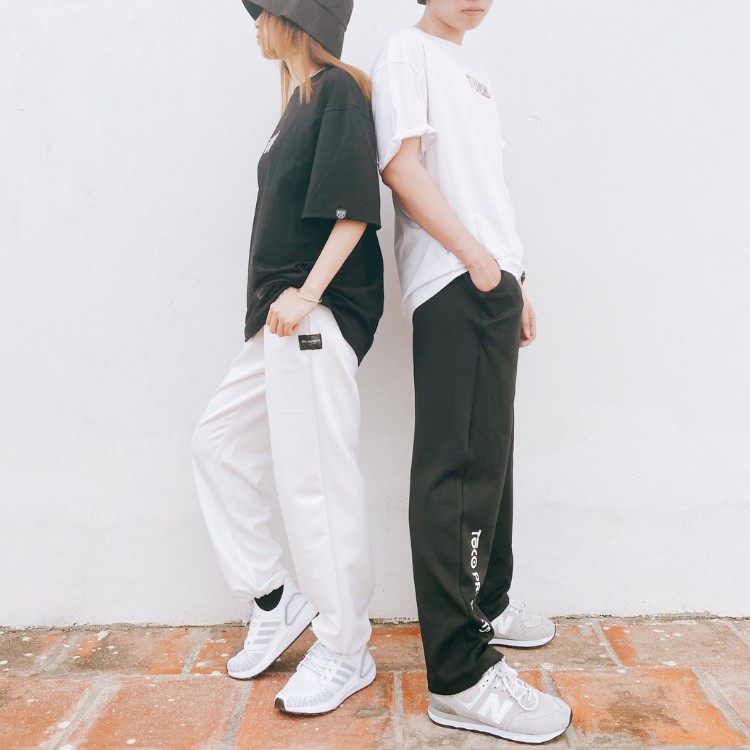 Quần Jogger TUCO Đen , Ống suông Nam Nữ Unisex Form  Rộng Rút Dây Bo Gấu Vải Mịn Mềm Mát Quần Joker, Joger, Thể Thao