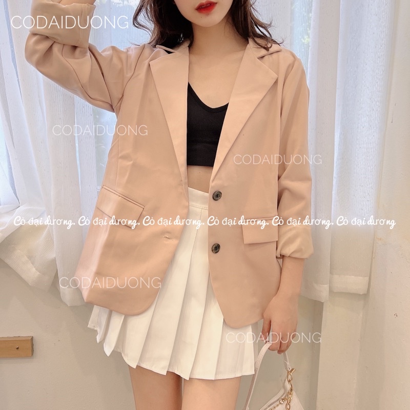 áo blazer trơn túi nắp | BigBuy360 - bigbuy360.vn